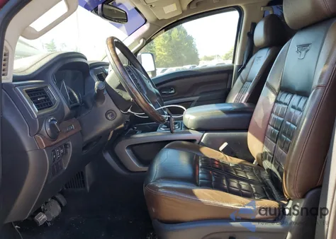 2016 Nissan Titan Xd Sl from USA, damaged, VIN 1N6BA1F43GN500511